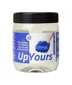 UP YOURS Lubricante base agua, ideal para fisting, fácil de limpiar