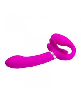 VALERIE Arnés con 10 modos de vibración y estimulación clitorial