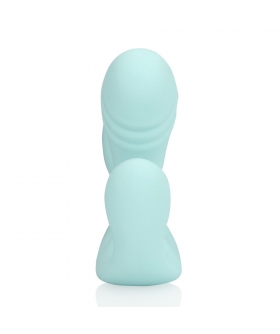 BREEZY BLUE LOVELINE Vibromasseur 3 en 1 : stimule le clitoris, le point G et l'anus, étanche