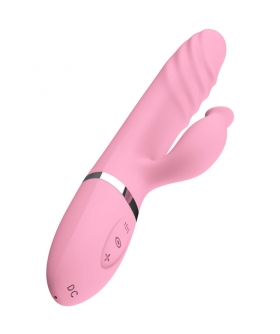 RABBIT TONGUE Vibrador multifuncional com vibração, movimento de vaivém e aquecimento