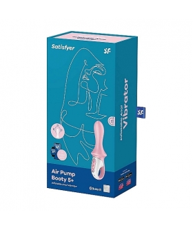 SATISFYER BOOTY 5 Vibrador anal inflable, app control remoto, crea vibraciones