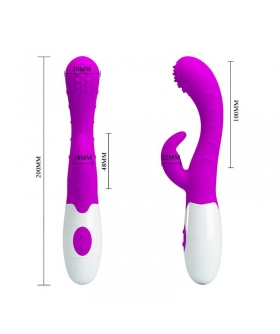 ARTHUR Vibrador ultra suave con 7 vibraciones y 3 movimientos