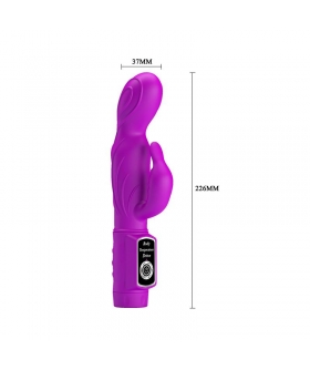 BODY TOUCH Vibrador multifunción con estimulador y calor