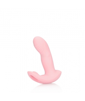 CHERRY CHIFFON LOVE Vibrador portátil para clítoris y punto g, con mando a distancia