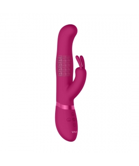 IZARA Vibromasseur à triple action, silencieux, étanche et rechargeable