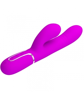 VIBRADOR PUNTO G MULTIFUNCIÓN  Vibromasseur multitâche pour la stimulation vaginale et clitoridienne