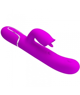 VIBRADOR RABBIT CON LICKING FU Vibromasseur double avec des fonctions avancées de stimulation