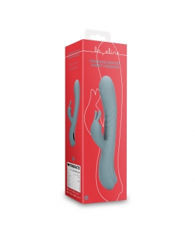 WEATHERVANE GREY Vibrador tipo conejito con efecto