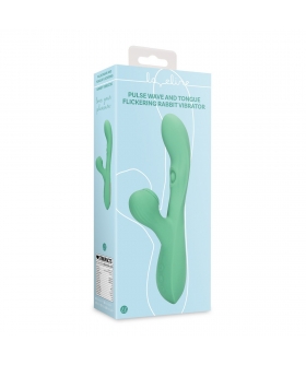 RABBIT PULSE WAVE Vibrador con estimulación interna por pulsión y lengua