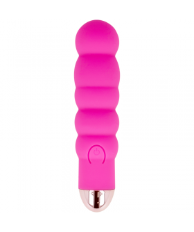 SIX Vibratore ricaricabile in silicone con 7 modalità di stimolazione