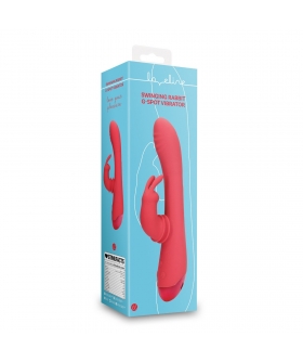 SWINGING RABBIT Vibrador con conejito que se mueve mediante muelle