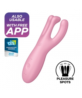 SATISFYER THREESOME 4 Vibratore satisfyer threesome 4: potente e versatile