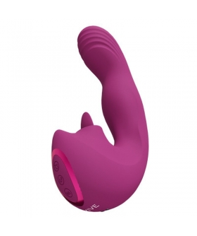 YUMI FINGER Vibromasseur avec langue vibrante pour stimulation intense du clitoris