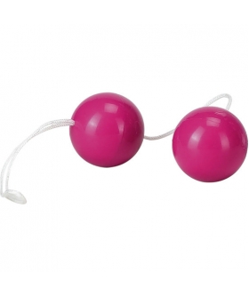 VIBRATONE DUO-BALLS BOLAS ROSA Bolas unisex chinesas com vibração interna