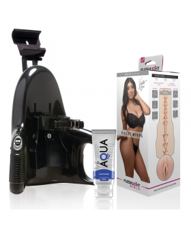 PACK VIOLET MYERS Masturbatore automatico con stampo esclusivo e lubrificante