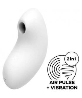 SATISFYER LOVER 2 Stimulateur et vibrateur vulva lover 2 - blanc