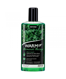 WARMUP GEL Gel de masaje erótico, sabor y calor de menta excitante