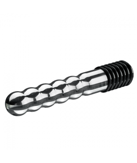 WAVE METAL ELECTRO Consolador de metal para estimulación intensa internadildo de metal para estimulação int