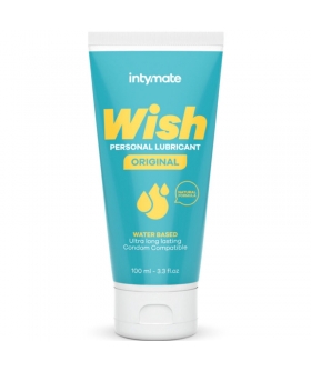 WISH ORIGINAL Gel lubricante ecológico a base de agua, ideal para pieles