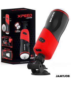 XPEED Masturbateur automatique avec moteur puissant, ajustement personnalisé et sonido.