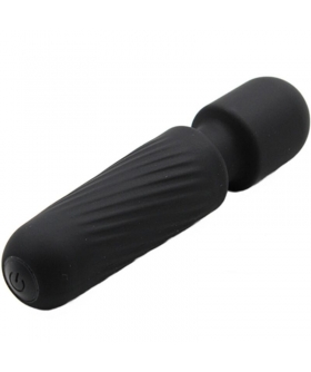 YOUR MAGIC Vibromasseur compact mais puissant en silicone avec 10 motifs.