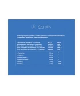 ZEN PILLS Complément alimentaire qui favorise la détente