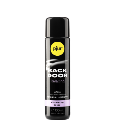 Lubricante anal de silicona con efecto relajante y duradero