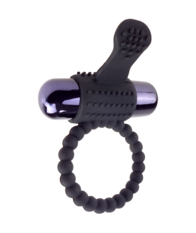 Anillo vibrador de silicona resistente al agua