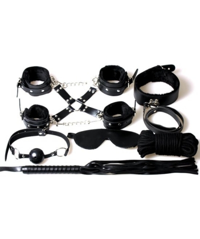 Kit BDSM de 8 piezas para explorar y experimentar bondage