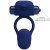 AJMAL ANILLO VIBRADOR CON PLUG AZUL nº8