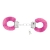 POLSINI IN PELUCHE LOVE CUFFS ROSA CRUSHIOUS nº1