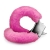 MENOTTES DE PELUCHE LOVE CUFFS CRUSHIOUS ROSA nº3