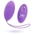 ALSAN EGG TELECOMMANDE NOIR SILICONE VIOLET nº1