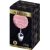 PLUG PIACERE ANALE METALLO LISCIO ROSA FLUFFY TAGLIA M nº1