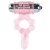 ANILLO SILICONA 10 RITMOS  LENGUA CON VIBRACION ROSA nº1