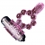 ANILLO SILICONA 10 RITMOS  LENGUA CON VIBRACION ROSA nº4