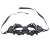 ENCHANTING BLACK DENTELLE MASQUE POUR LES YEUX TAILLE UNIQUE