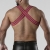 FASCIA CORPOREA BACKROOM HARNESS LOCKER GEAR ROSSO nº1