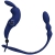AYAD ANNEAU VIBRATEUR LAPIN AVEC PLUG BLEU nº1