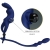 AYAD ANNEAU VIBRATEUR LAPIN AVEC PLUG BLEU nº9