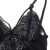 BABYDOLL COM ALAS DE RENDA AJUSTVEIS PRETO S/M nº7