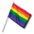 Banderin Pequeño con Bandera LGBT+ 30 cm