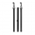 BARRE DE RETENUE ADJUSTABLE SPREADER BAR NOIR OUCH! nº4