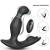 BAT KING VIBRADOR ANAL PRÓSTATA ROTATOR CONTROLE REMOTO PRET