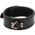 BEGME - BLACK EDITION COLLAR CUERO VEGANO CON FORRO DE NEOPR