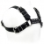 IMBRACATURA PER CANE BULL IN PELLE NERA nº1