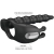 BLACKNEY ANÉIS PARA PÊNIS COM PLUG VIBRADOR nº5
