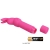 VIBRATORE IN SILICONE CONIGLIO GERARDO FUSCHIA nº3