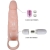 BRAVE MAN FUNDA PENE CON RABBIT VIBRADOR 16.5 CM NATURAL nº6