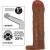 MANCHON DE PÉNIS POUR OIGNON AVEC EXTENSION DE 2,5 CM MULATT